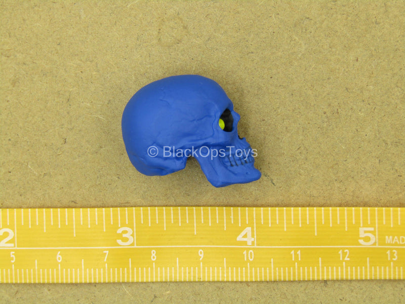 Load image into Gallery viewer, 1/12 - Neon Nightmare Skulls - Dark Blue Skull Head Sculpt
