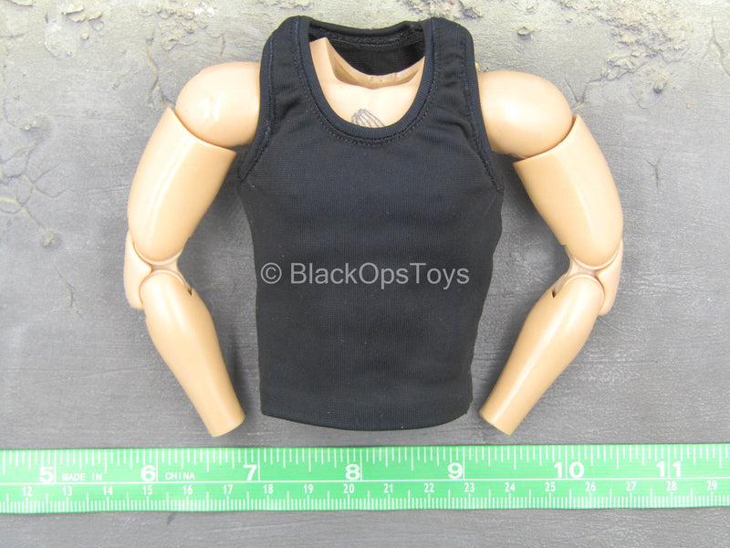 Load image into Gallery viewer, Tank &amp; Jean Set - Black Tank Top
