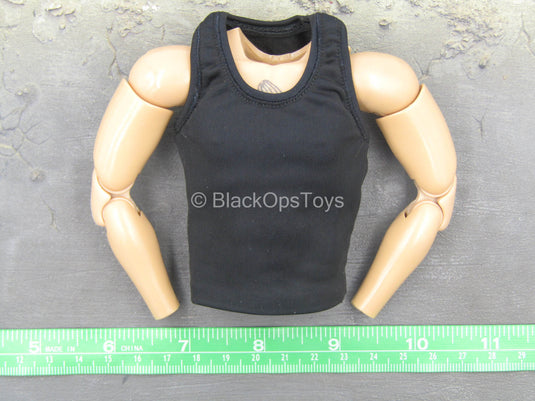 Tank & Jean Set - Black Tank Top