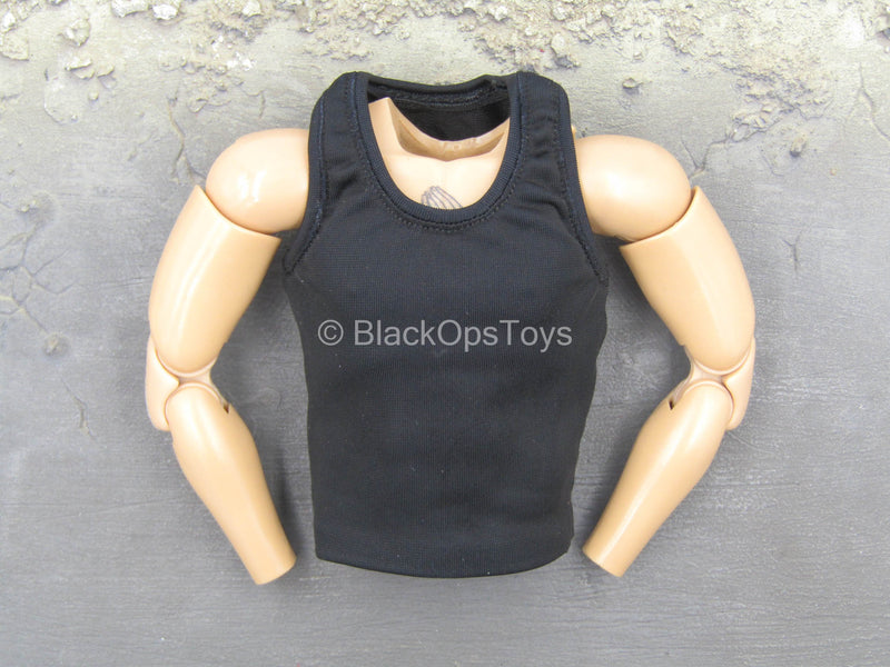 Load image into Gallery viewer, Tank &amp; Jean Set - Black Tank Top
