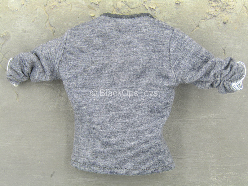 Load image into Gallery viewer, The Expendables 2 - Barney Ross - Grey Shirt w/Rolled Up Sleeves
