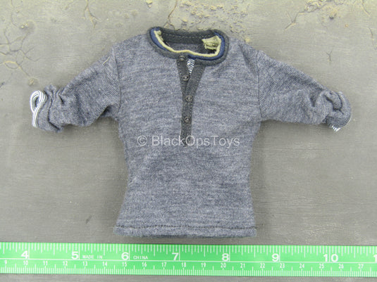 The Expendables 2 - Barney Ross - Grey Shirt w/Rolled Up Sleeves