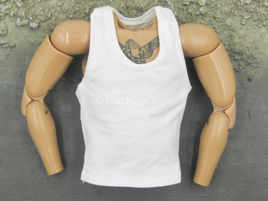 Tank & Jean Set - White Tank Top