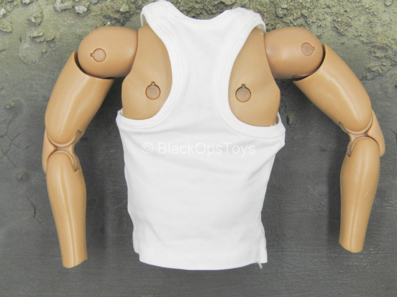 Load image into Gallery viewer, Tank &amp; Jean Set - White Tank Top
