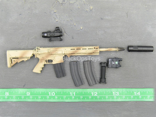 Phantom Modern Version - Desert AR-15 Rifle w/Attachment Set
