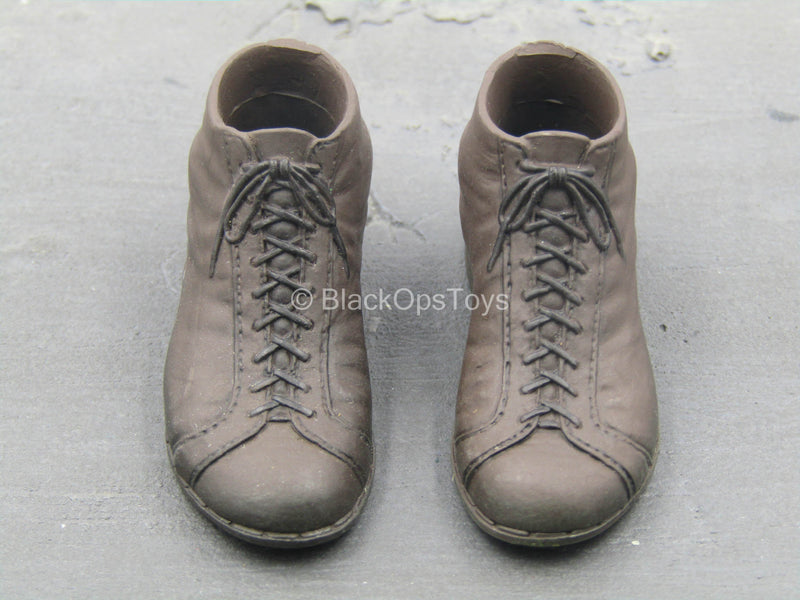 Load image into Gallery viewer, The Expendables 2 - Barney Ross - Brown Shoes (Peg Type)
