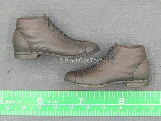 The Expendables 2 - Barney Ross - Brown Shoes (Peg Type)