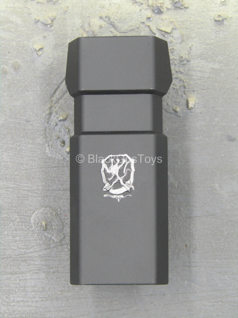 Load image into Gallery viewer, Kerberos Panzer Cop - Black Armored Shin Guard (Type 1)
