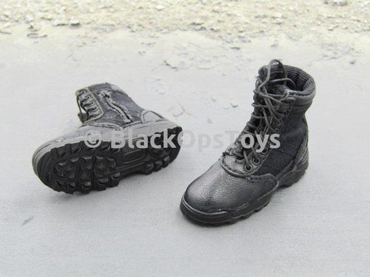 LAPD SWAT 3.0 - Takeshi Yamada - Black Combat Boots Foot Type