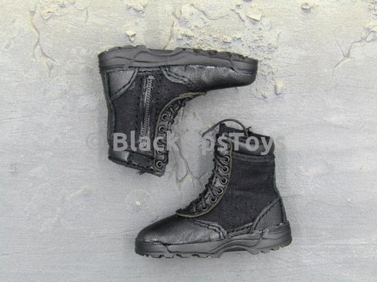 LAPD SWAT 3.0 - Takeshi Yamada - Black Combat Boots Foot Type