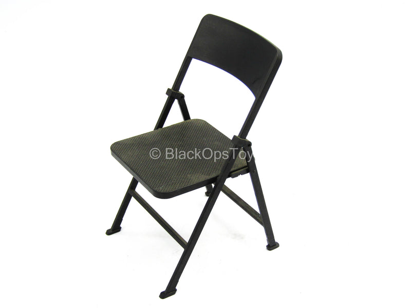 Load image into Gallery viewer, Tool Collection - Black Folding Chair
