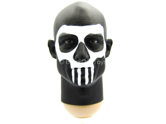 Phantom Modern Version - Skull Face Painted Head Sculpt