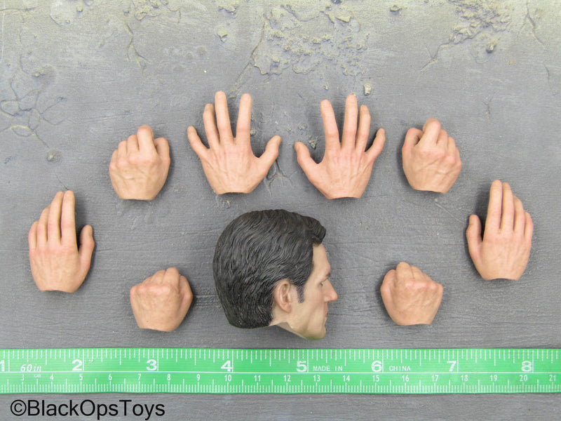 Load image into Gallery viewer, The Black Transcendent - Male Head Sculpt w/Hand Set
