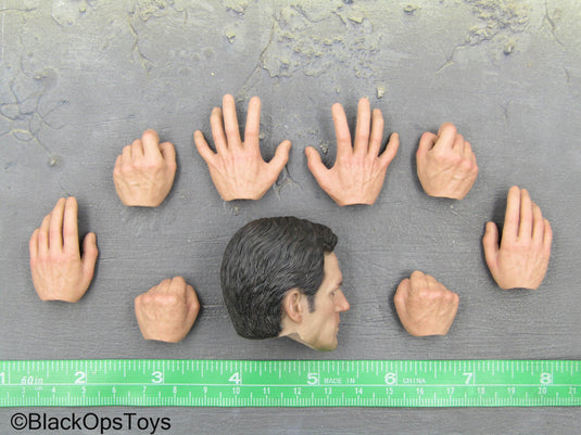 The Black Transcendent - Male Head Sculpt w/Hand Set