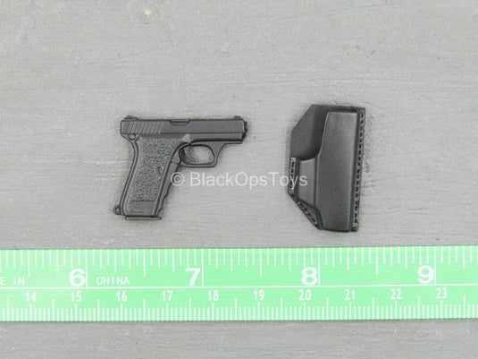 German - GSG9 - Black HK P7M8 Pistol w/Holster