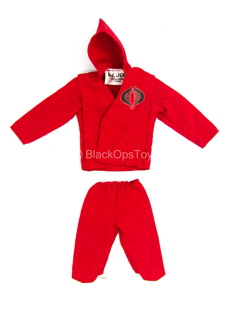 Load image into Gallery viewer, GI Joe - Cobra Red Ninja Hooded Uniform Set
