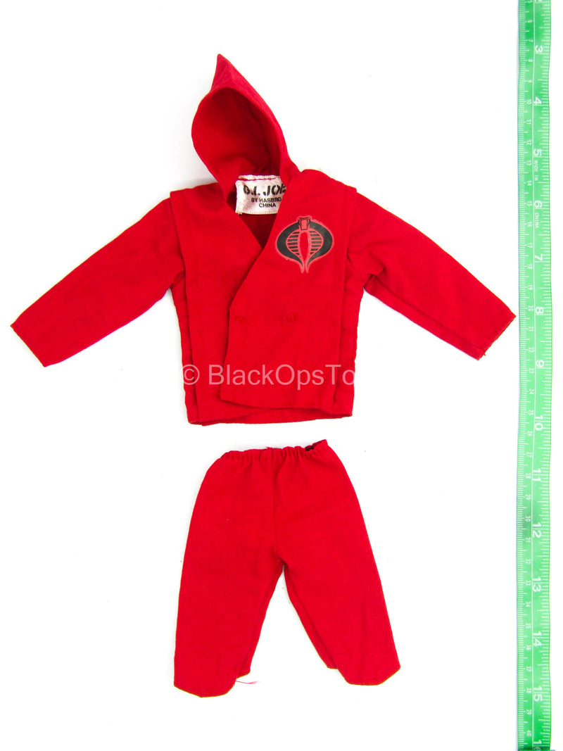 Load image into Gallery viewer, GI Joe - Cobra Red Ninja Hooded Uniform Set
