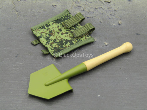 Russian Motorized Rifle Brigade - Shovel w/Flora Camo Pouch