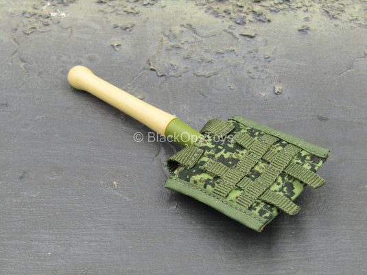 Russian Motorized Rifle Brigade - Shovel w/Flora Camo Pouch