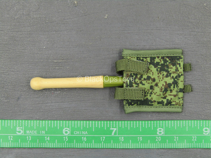 Load image into Gallery viewer, Russian Motorized Rifle Brigade - Shovel w/Flora Camo Pouch
