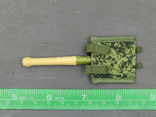 Russian Motorized Rifle Brigade - Shovel w/Flora Camo Pouch