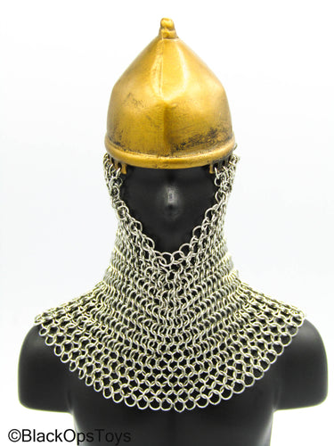 Persian Archer - Metal Helmet w/Chain Mail
