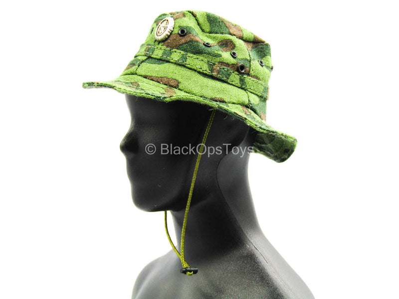 Load image into Gallery viewer, Russian Motorized Rifle Brigade - Flora Camo Boonie Hat
