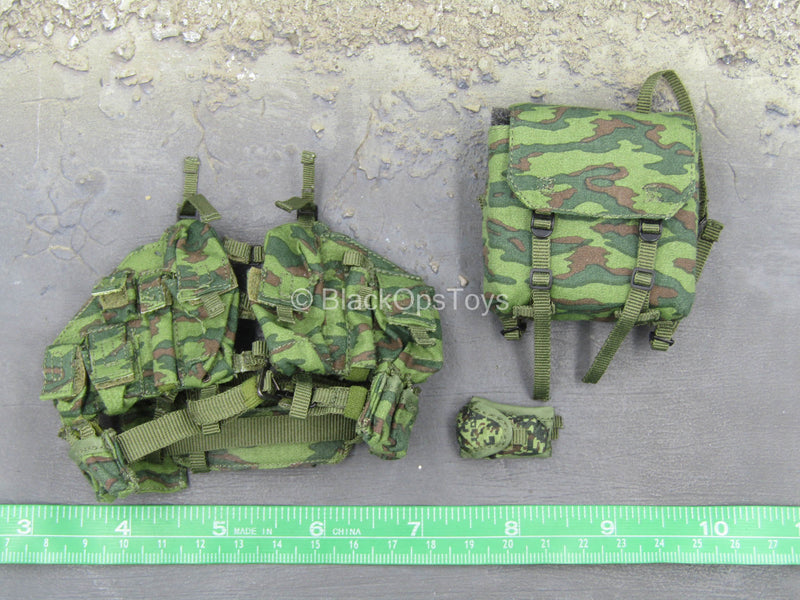 Load image into Gallery viewer, Russian Motorized Rifle Brigade - Flora Camo Vest w/Pouches
