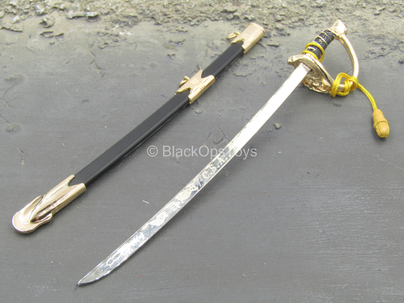 Load image into Gallery viewer, George E. Pickett - Metal Sword w/leather Like Belt
