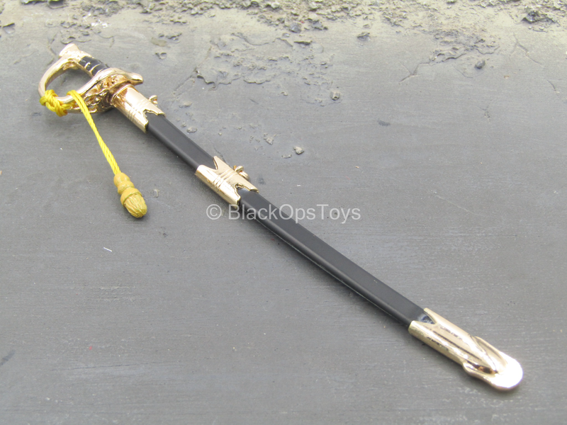 Load image into Gallery viewer, George E. Pickett - Metal Sword w/leather Like Belt
