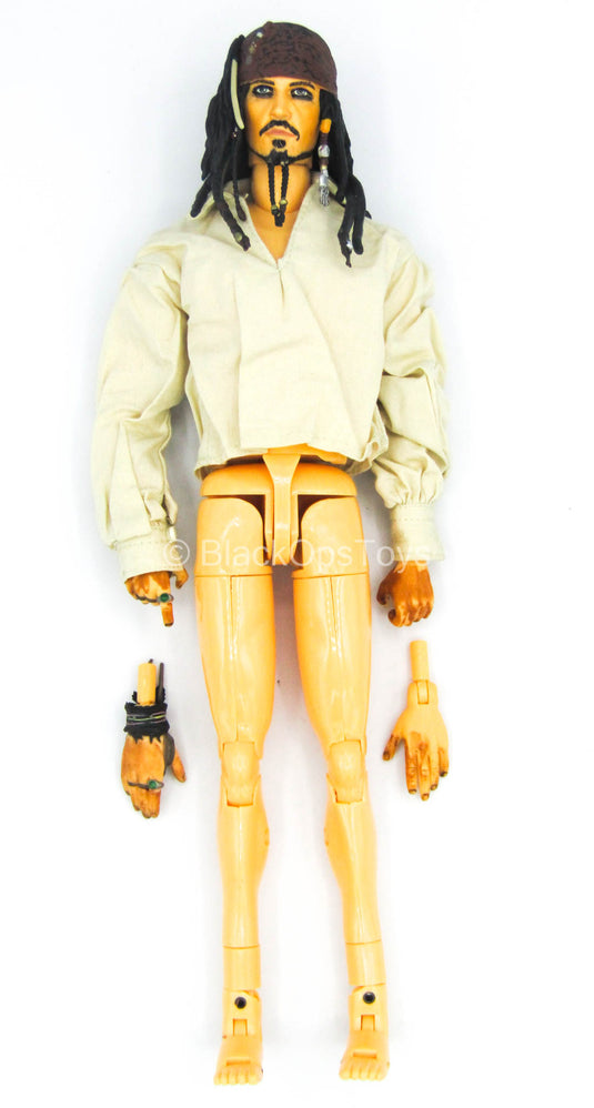 POTC - Jack Sparrow - Male Body w/Head Sculpt & Display Stand