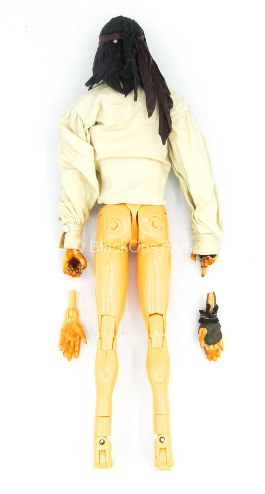 POTC - Jack Sparrow - Male Body w/Head Sculpt & Display Stand
