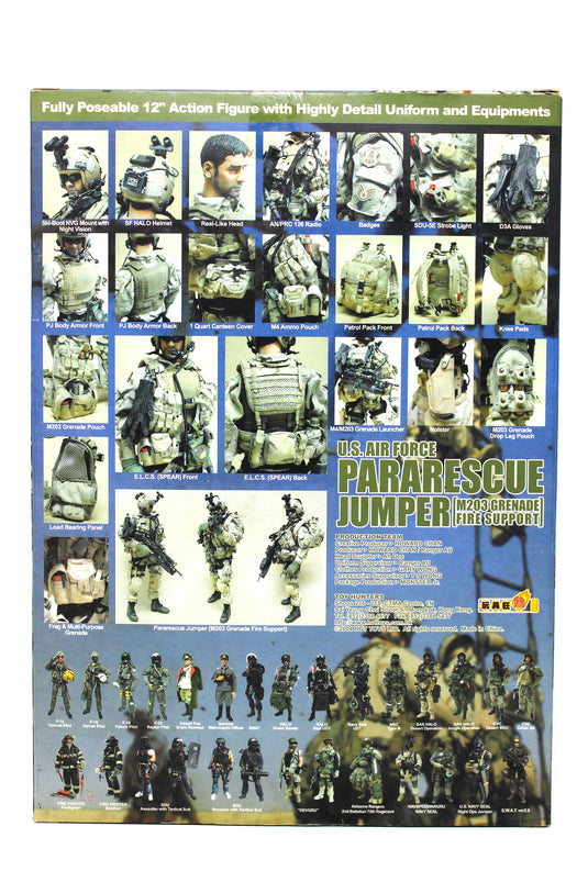 USAF - Pararescue Jumper - Black Jungle Combat Boots (Foot Type)