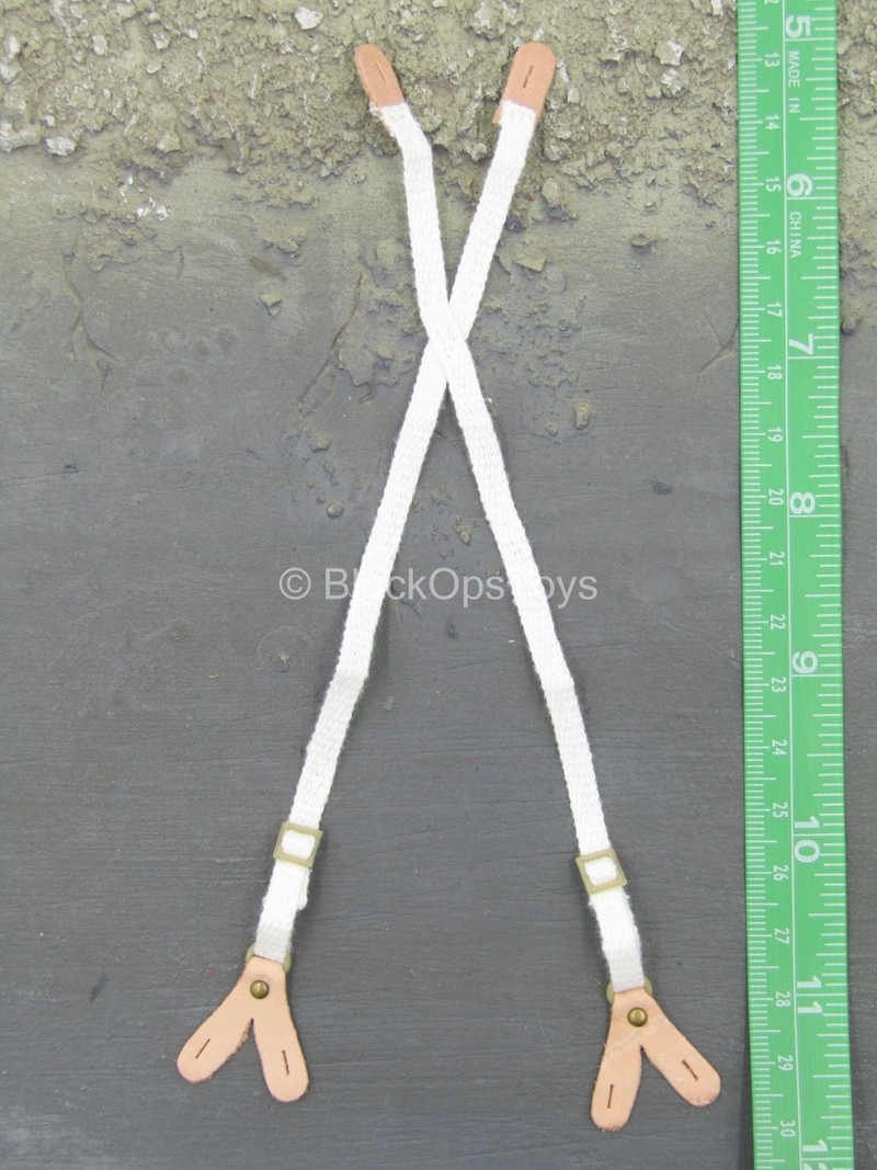 Load image into Gallery viewer, George E. Pickett - White Suspenders

