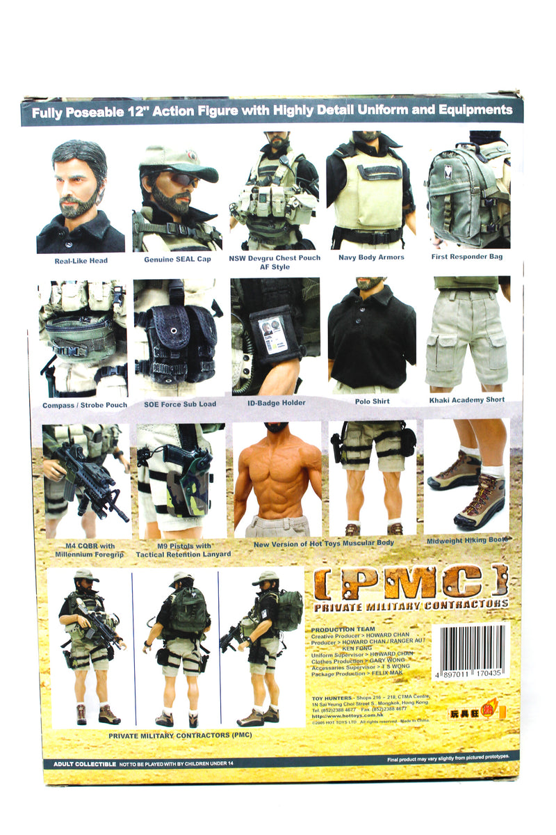 Load image into Gallery viewer, Private Military Contractor - Black &amp; Brown Boots (Foot Type)
