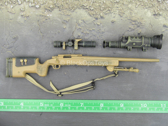 USMC - Sniper - Tan M40 Sniper Rifle w/Attachment Set