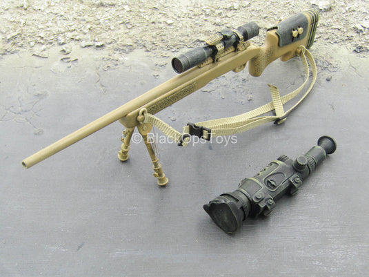 USMC - Sniper - Tan M40 Sniper Rifle w/Attachment Set