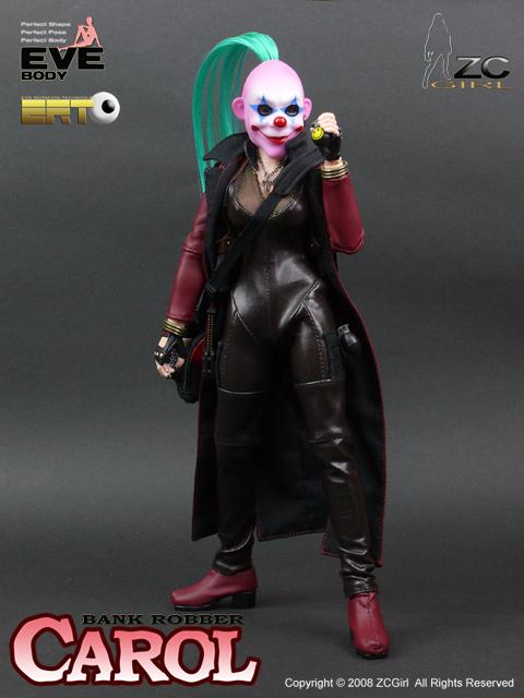 Load image into Gallery viewer, Bank Robber - Carol - Pink Clown Mask
