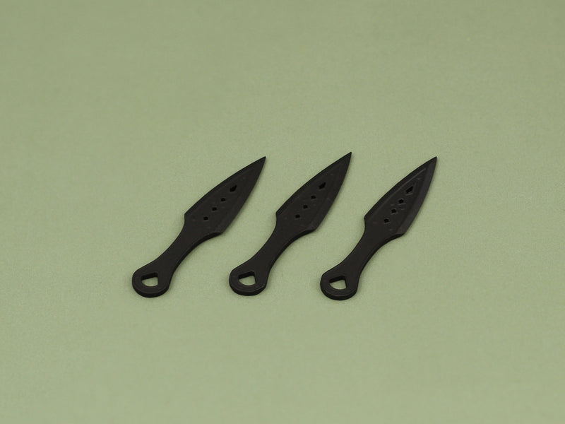 Load image into Gallery viewer, 1/6 - Custom - Diamond Throwing Knives x3
