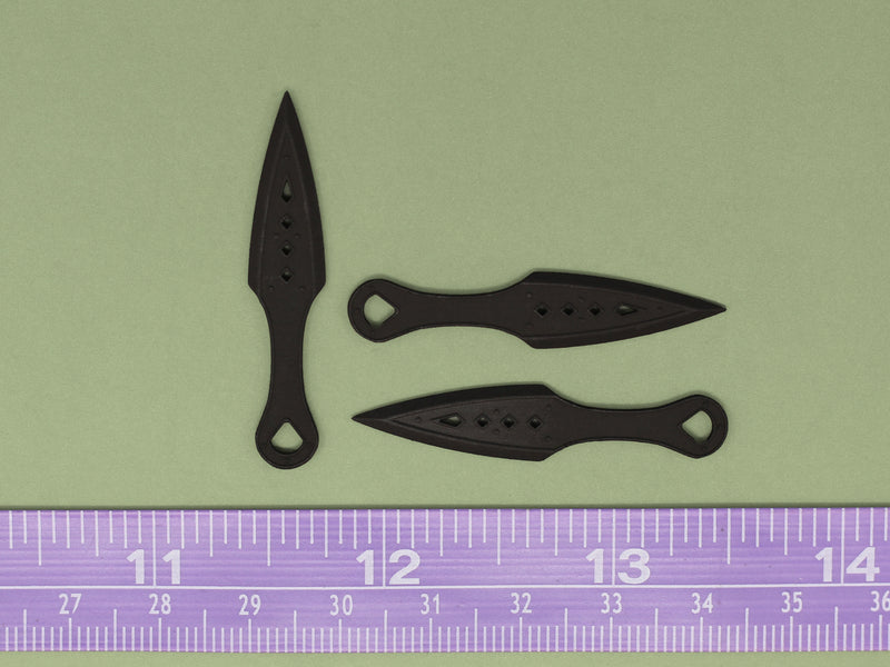 Load image into Gallery viewer, 1/6 - Custom - Diamond Throwing Knives x3
