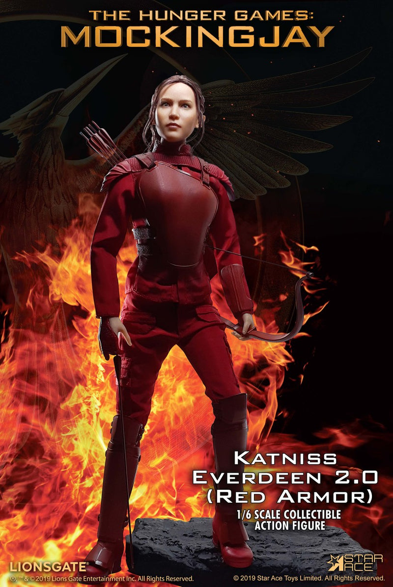 Load image into Gallery viewer, Hunger Games Katniss Everdeen - Red Arrow w/Green Tips (x2)

