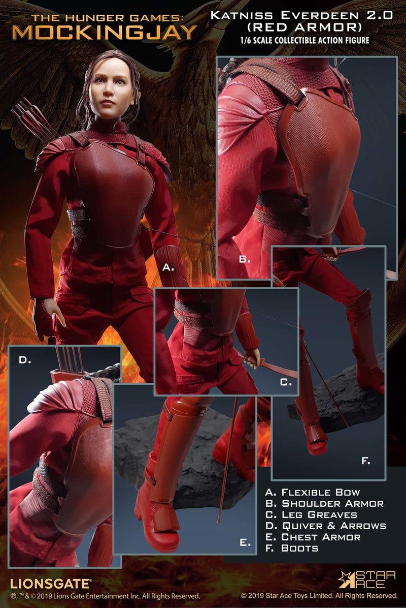 Load image into Gallery viewer, Hunger Games Katniss Everdeen - Hand Set (x6)
