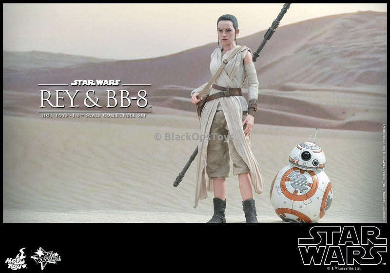 Load image into Gallery viewer, Star Wars The Force Awakens 1/6th scale Rey and BB-8 Female Body w/Hands
