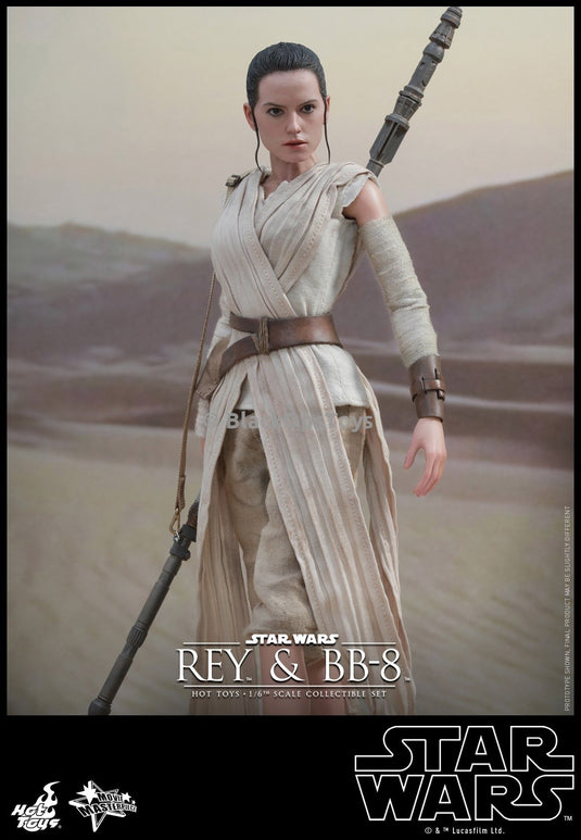 Star Wars The Force Awakens 1/6th scale Rey and BB-8 Sash