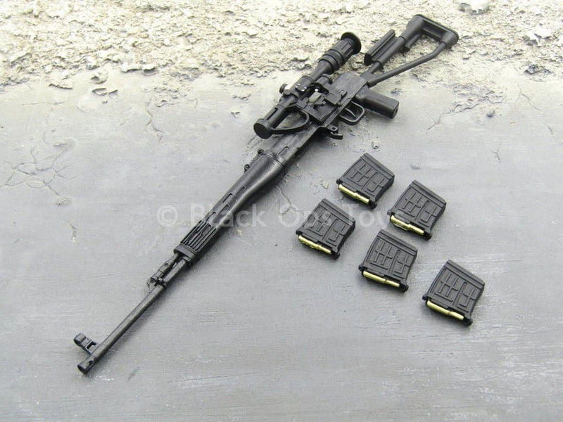 Load image into Gallery viewer, GI JOE - Cobra Sniper - Dragunov Sniper Rifle w/Folding Stock
