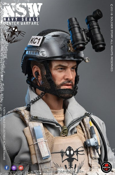 NSW Winter Warfare - Male Head Sculpt