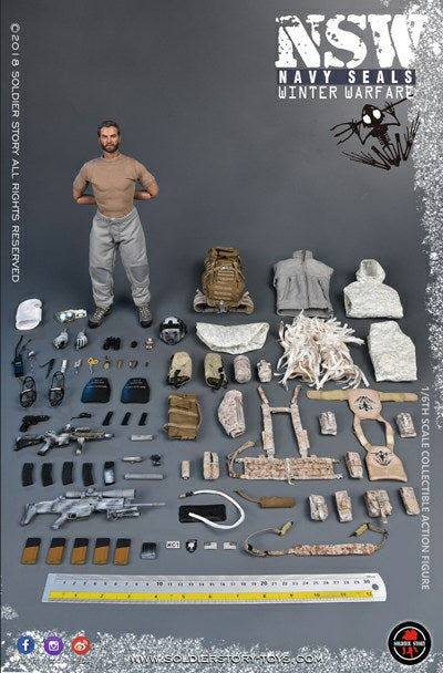 Load image into Gallery viewer, NSW Winter Warfare - Grey Cold Weather Combat Uniform Set
