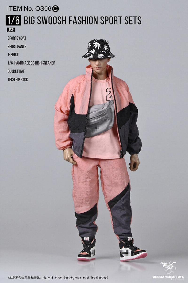 Load image into Gallery viewer, Pink Big Swoosh Fashion Sports Clothing Set - MINT IN BOX
