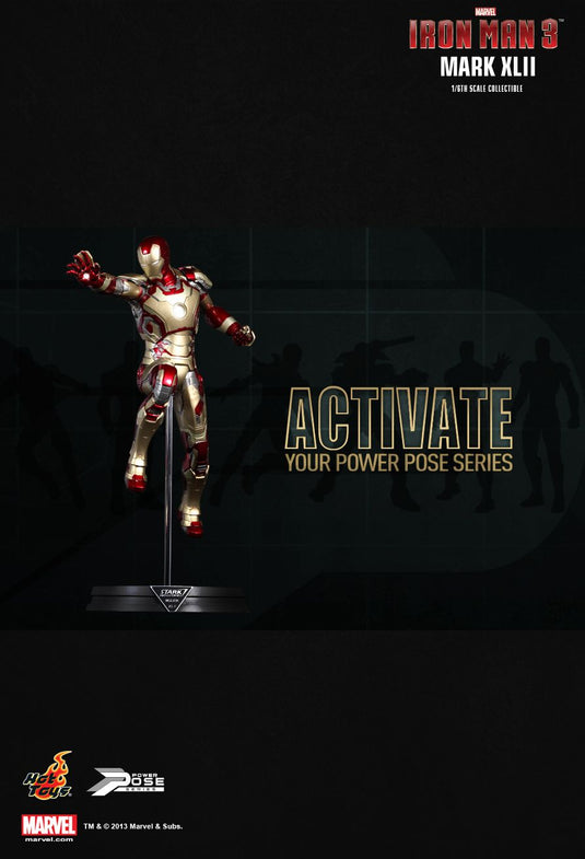 Iron Man 3 - Power Pose Mark XLII - MINT IN BOX