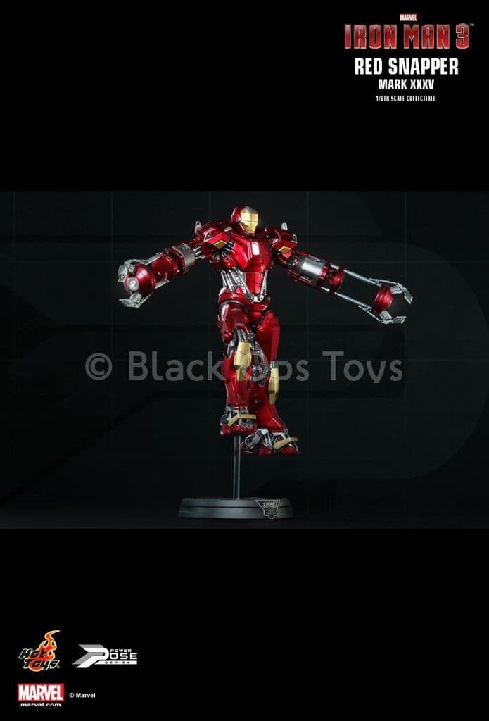 Load image into Gallery viewer, Iron Man 3 - Mark XXXV Red Snapper - MINT IN BOX
